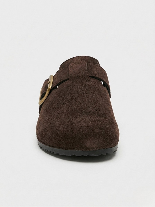 ZUECO HEBILLA BROWN
