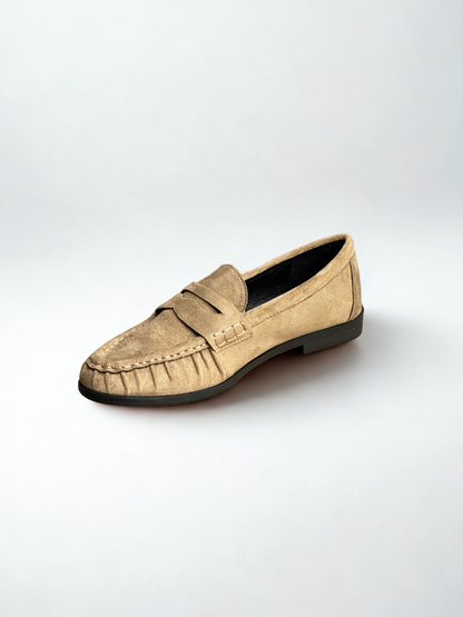 MOCASÍN SARAÍ ANTIFAZ KAKI