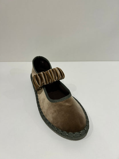 MERCEDITAS BEATRIZ CINTURÓN GOMA MOCHA/MOUSSE