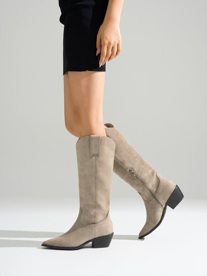 BOTA ALTA TACON MEDIO ZARAGOZA KHAKI