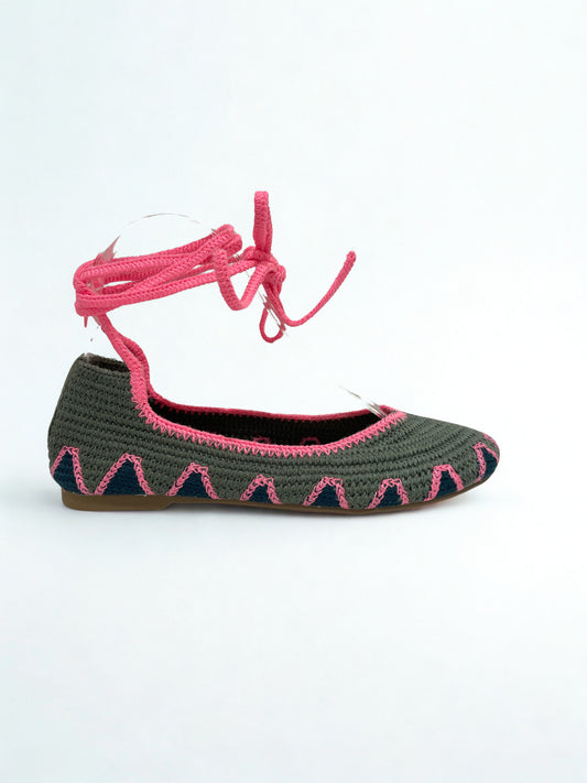 BAILARINA CROCHET ROMANA L GREEN GREEN