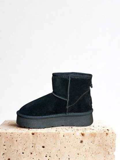 BOTA VERA PELITO PIEL NEGRO