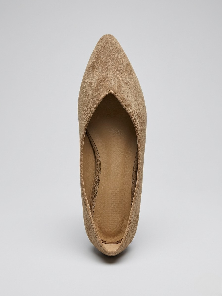 BAILARINA PUNTA FINA KHAKI