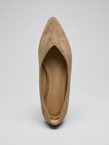 BAILARINA PUNTA FINA KHAKI