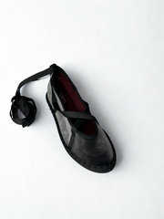 MERCEDITAS CARMEN CINTA TERCIOPELO GRIS