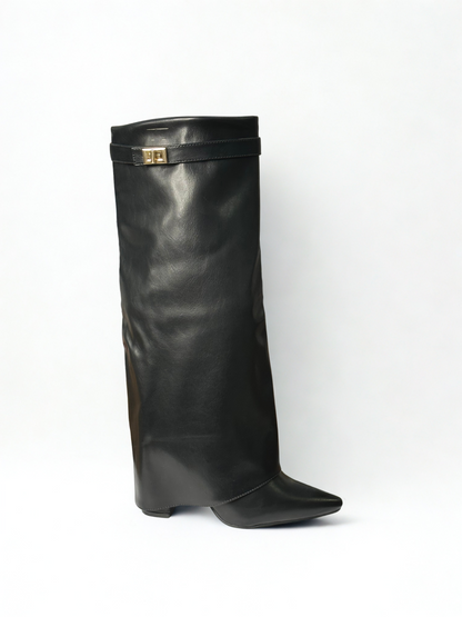 BOTA POLAINA DANIELA BLACK