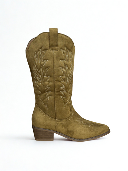 BOTA COWBOY LEIRE MARRÓN