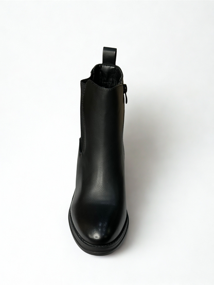 BOTIN FÁTIMA TACÓN NEGRO