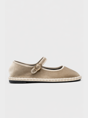 MERCEDITAS MIREIA TERCIOPELO BEIGE