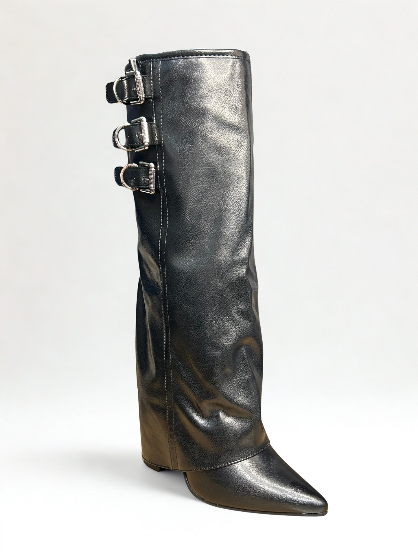 BOTA HELENA POLAINA NEGRA