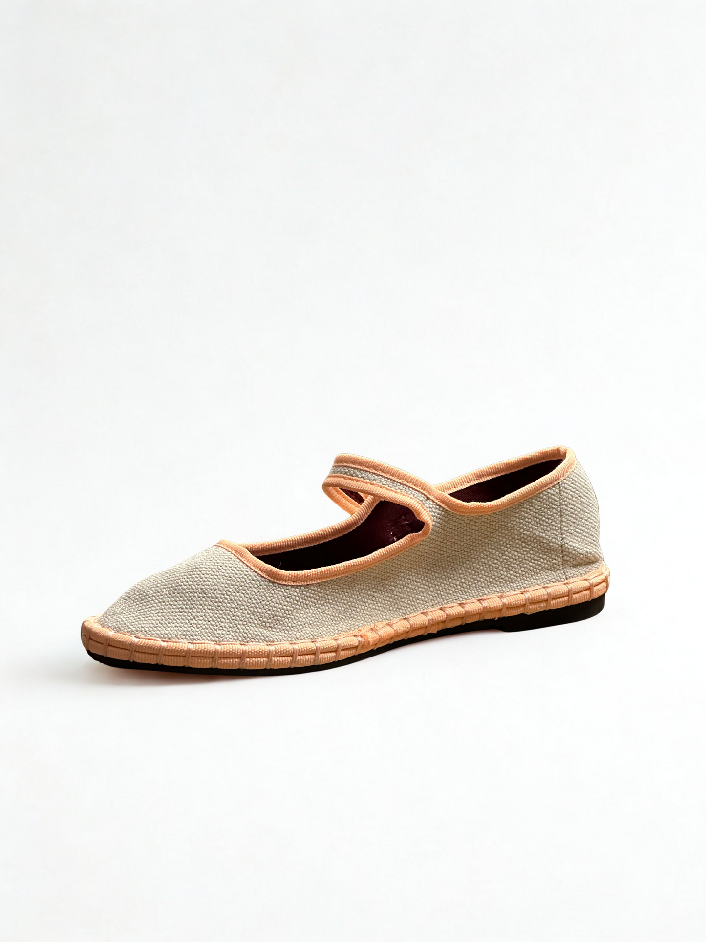 MERCEDITAS TAMARA TEXTIL BEIGE/PINK