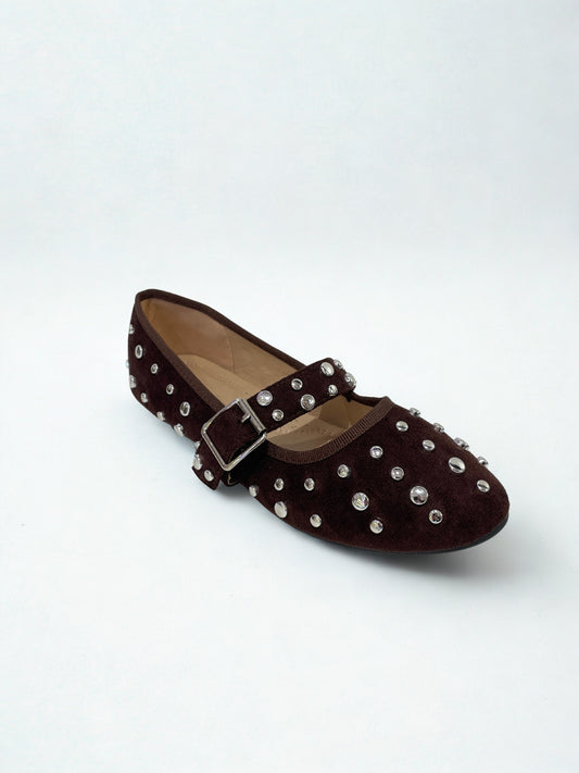 MERCEDITAS TACHUELAS ANTELINA BROWN