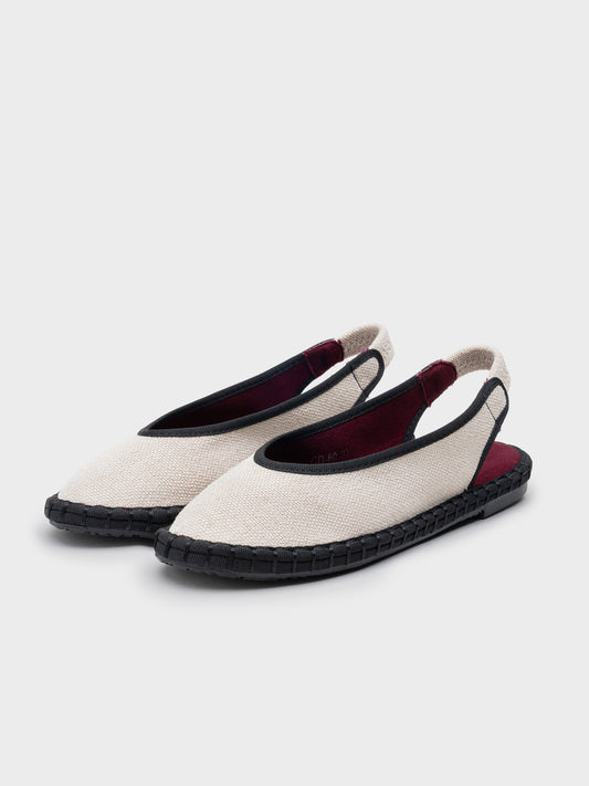 MERCEDITAS DESTALONADAS GOMA BEIGE