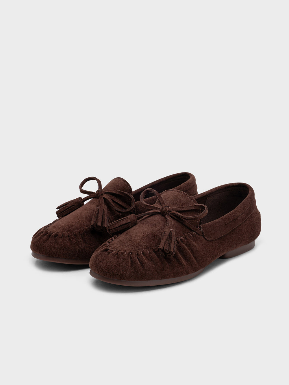 MOCASIN ARRUGADO BORLAS BROWN