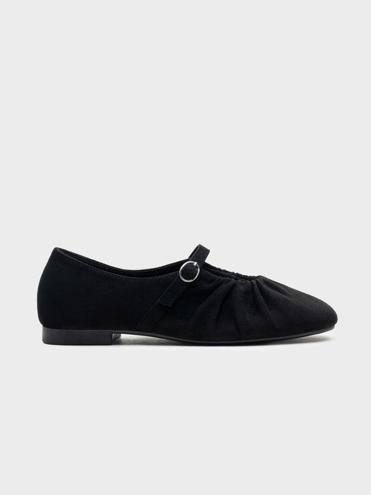MERCEDITA PUNTA ARRUGADA BLACK