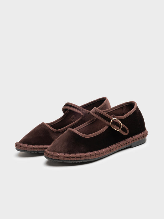 MERCEDITAS MIREIA TERCIOPELO BROWN