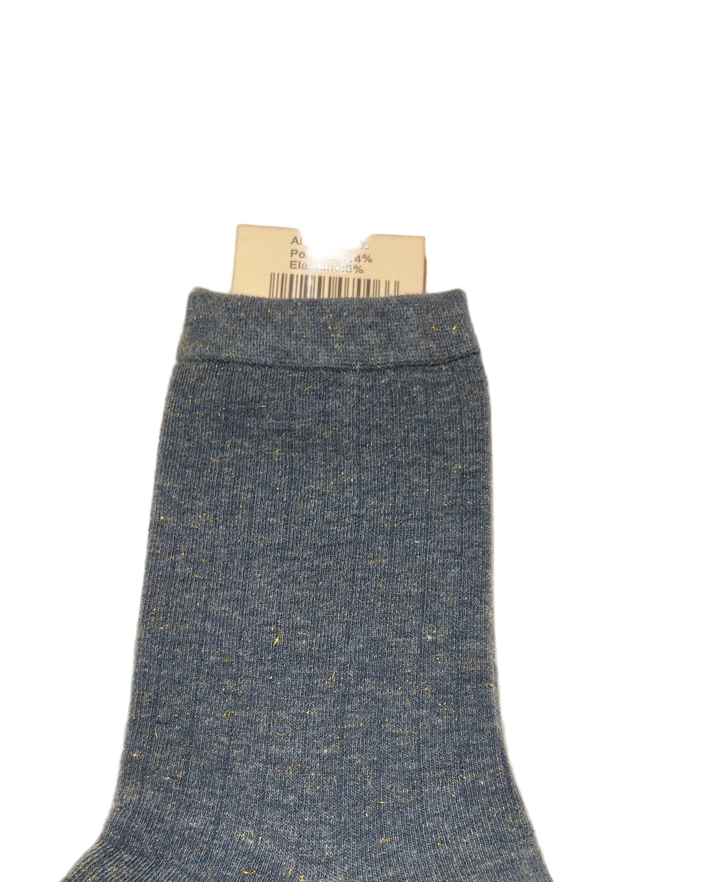 CALCETIN BRILLO AZUL CLARO Nº 6