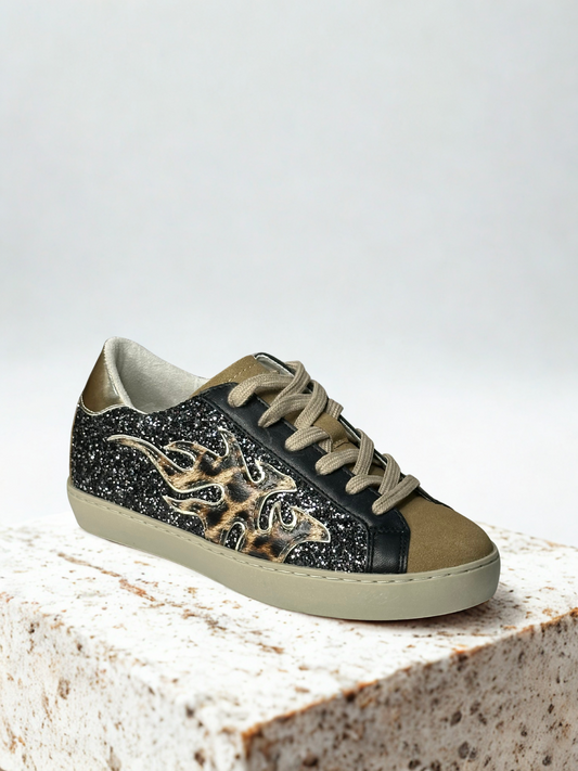 ZAPATILLA JIMENA BLACK/LEOPARDO