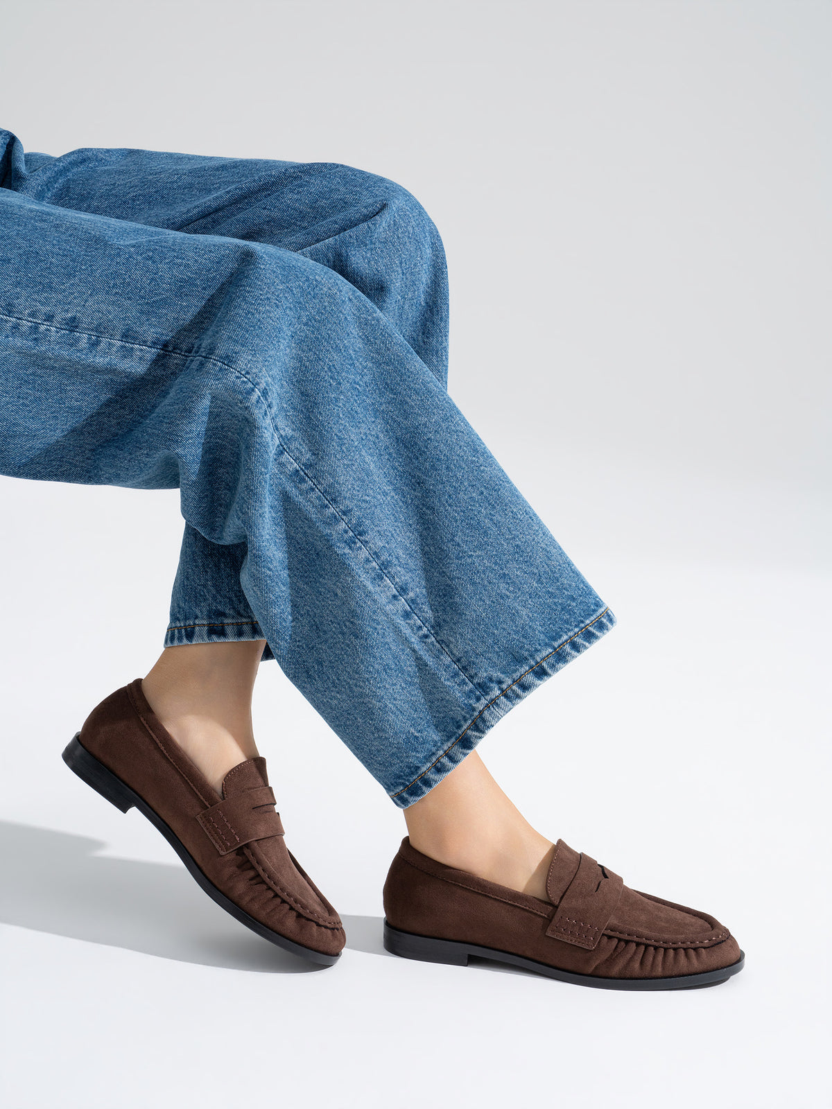 MOCASIN ARRUGADO ANTELINA BROWN