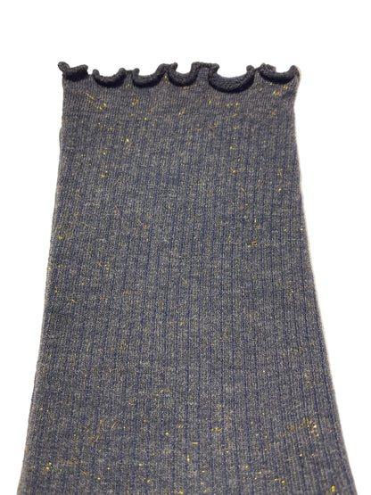 CALCETIN BRILLO AZUL MARINO Nº 7