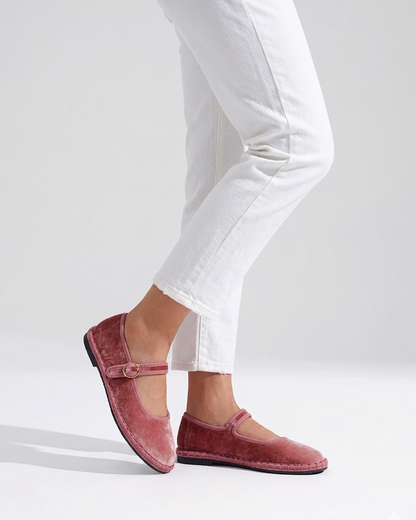 MERCEDITAS MIREIA TERCIOPELO PINK