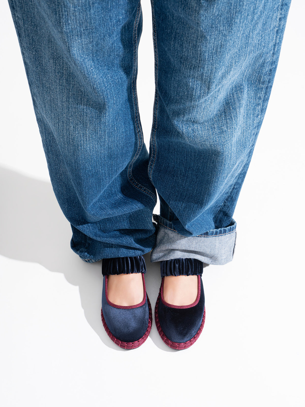 MERCEDITAS BEATRIZ GOMA BLUE GREY/WINE