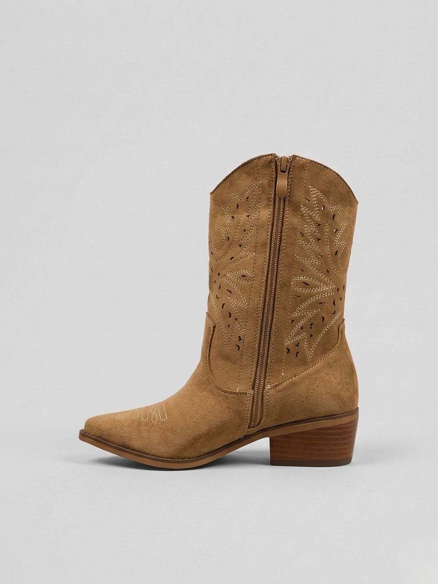 BOTA COWBOY CALADA KAKI