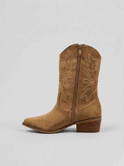 BOTA COWBOY CALADA KAKI