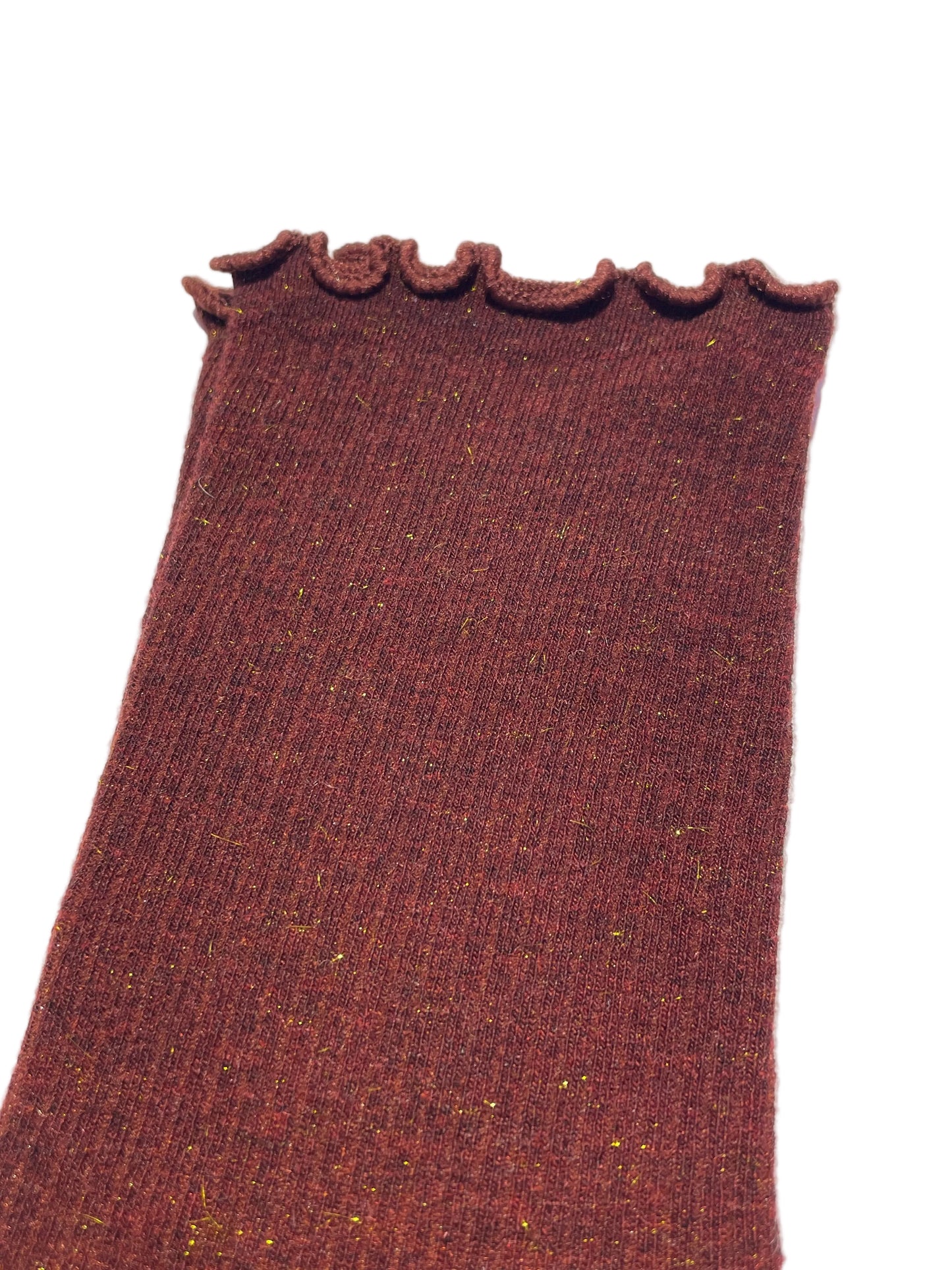 CALCETIN BRILLO BURDEOS Nº 7