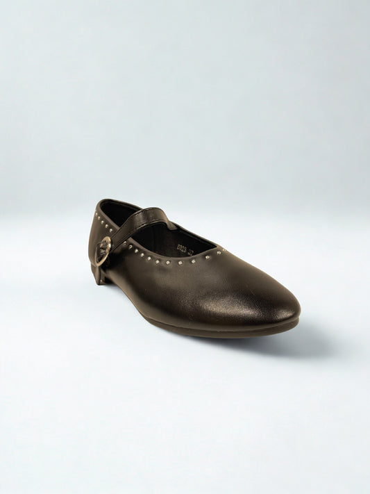 MERCEDITAS TACHUELAS BLACK