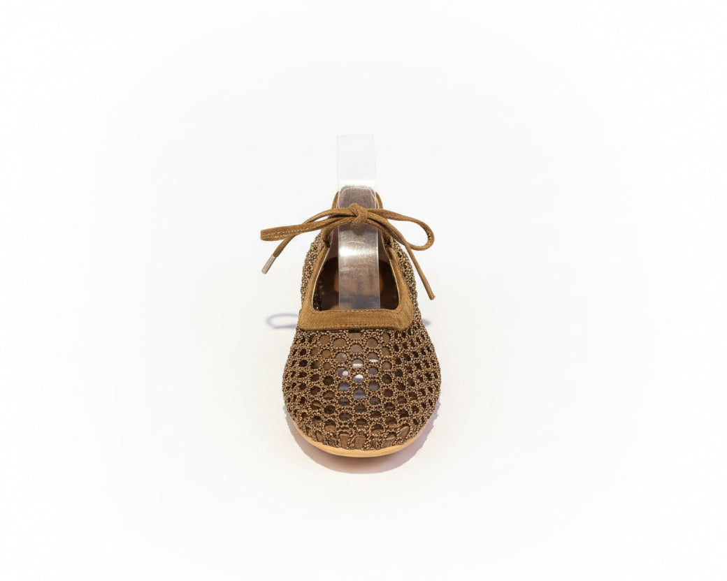 MERCEDITAS CALADAS RAFIA KHAKI