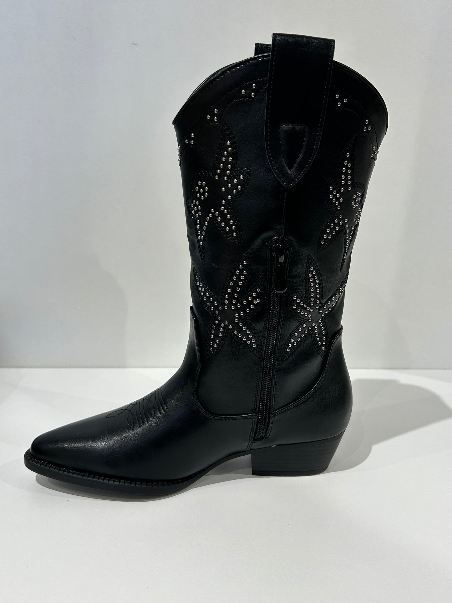 BOTA COWBOY ESTRELLA NEGRA