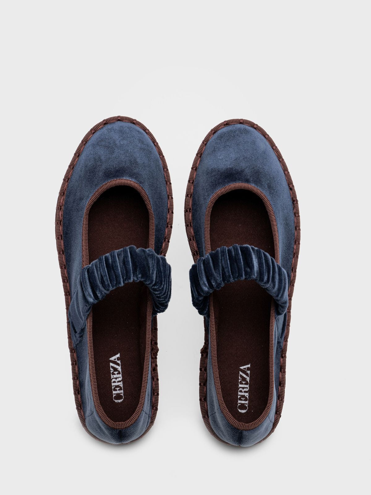 MERCEDITAS BEATRIZ GOMA BLUE GREY/BROWN