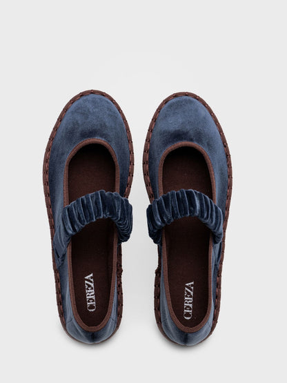 MERCEDITAS BEATRIZ GOMA BLUE GREY/BROWN