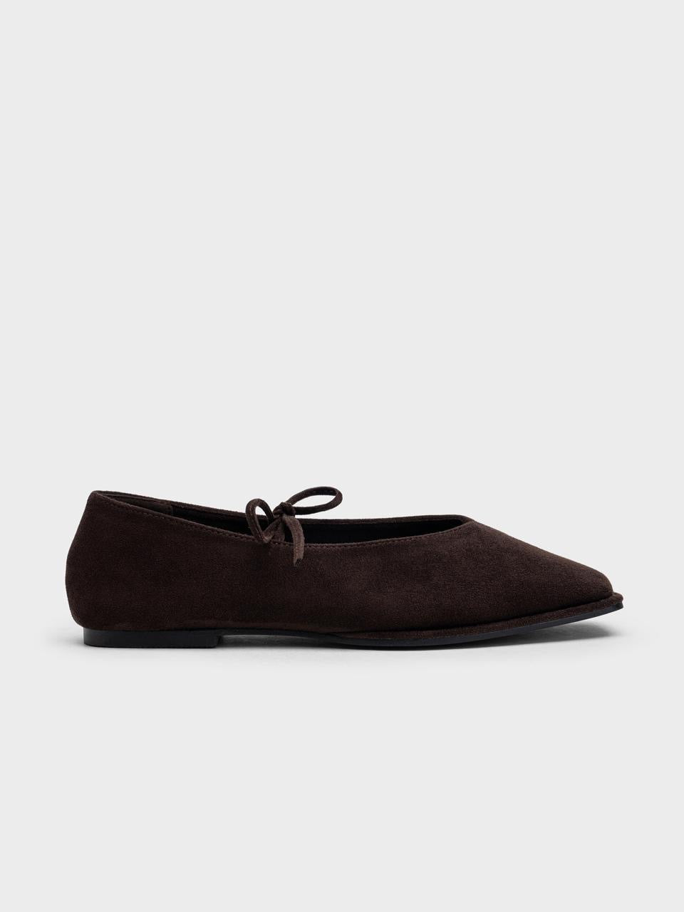 ZAPATO CORDONES PUNTA CUADRADA COFFEE