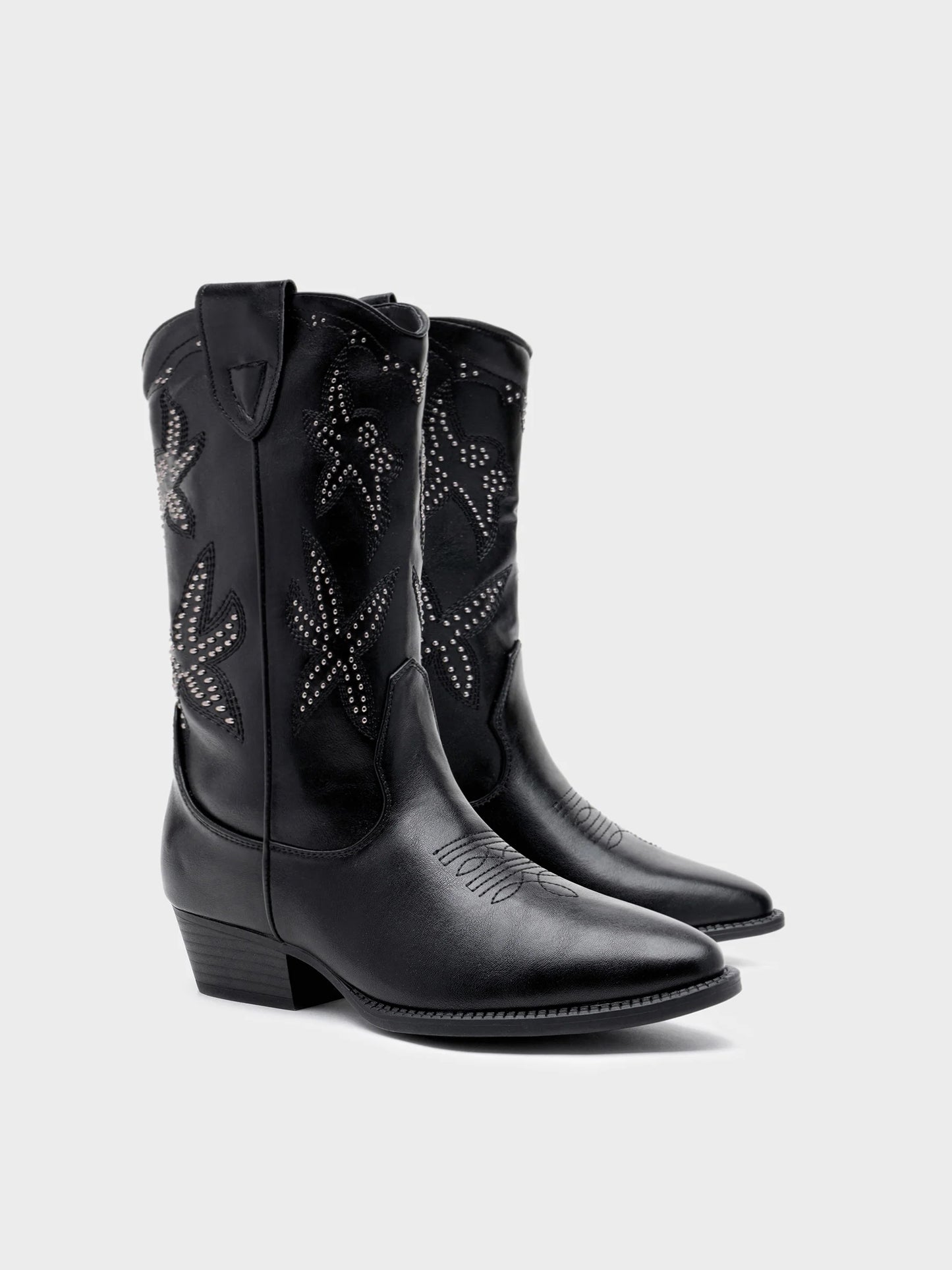 BOTA COWBOY ESTRELLA NEGRA