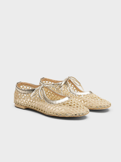 MERCEDITAS CALADAS RAFIA GOLD