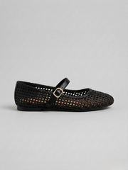 BAILARINA RAFIA REJILLA BLACK