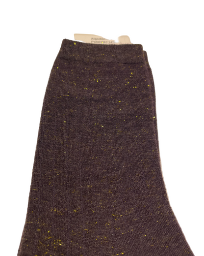 CALCETIN BRILLO MORADO Nº 6