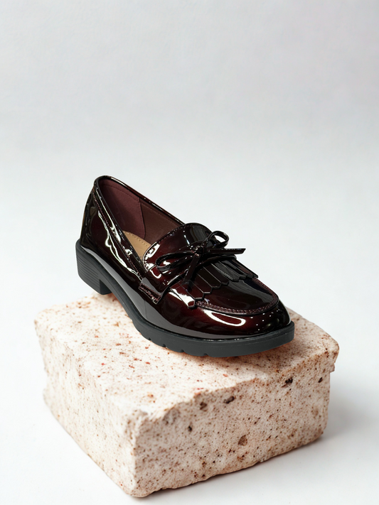 MOCASÍN MALAK FLECOS WINE