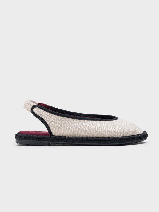 MERCEDITAS DESTALONADAS GOMA BEIGE