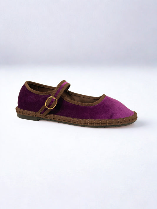 MERCEDITAS MIREIA TERCIOPELO PURPLE