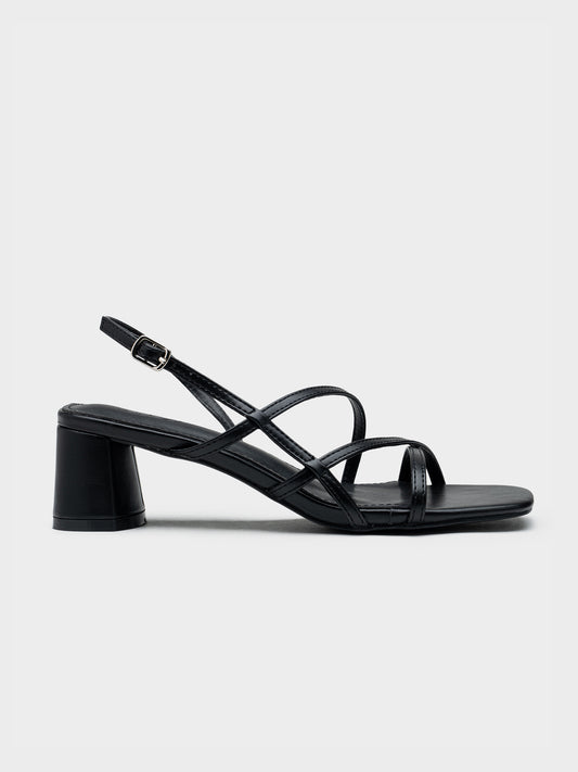 SANDALIA TACON DOLORES BLACK