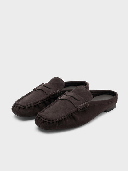 MOCASIN MULE ANTELINA BROWN