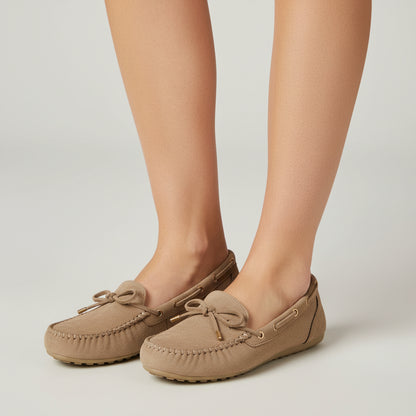 MOCASÍN FLEX LAZO KHAKI