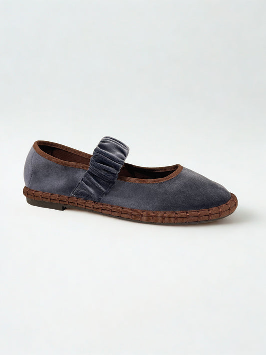 MERCEDITAS BEATRIZ GOMA BLUE GREY/BROWN