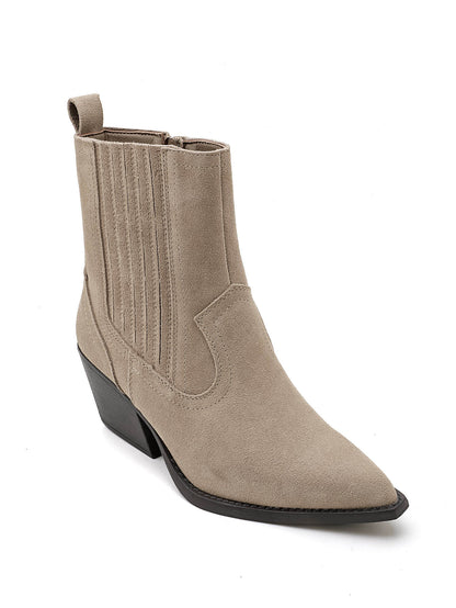 BOTÍN PIEL BEIGE