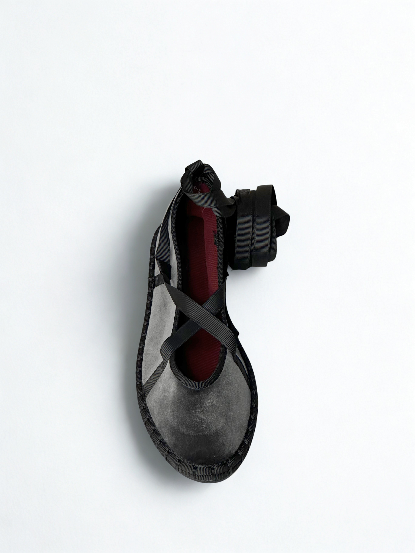 MERCEDITAS CARMEN CINTA TERCIOPELO GRIS