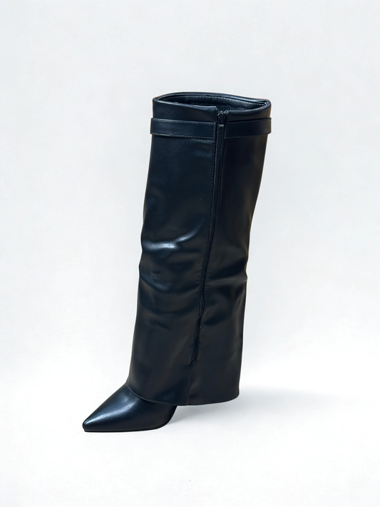 BOTA POLAINA DANIELA BLACK