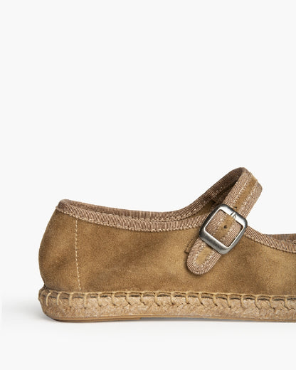 ALPARGATA MERCEDITAS YUTE CAMEL